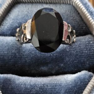 925 Silver Chalcendony Ring (Vintage)